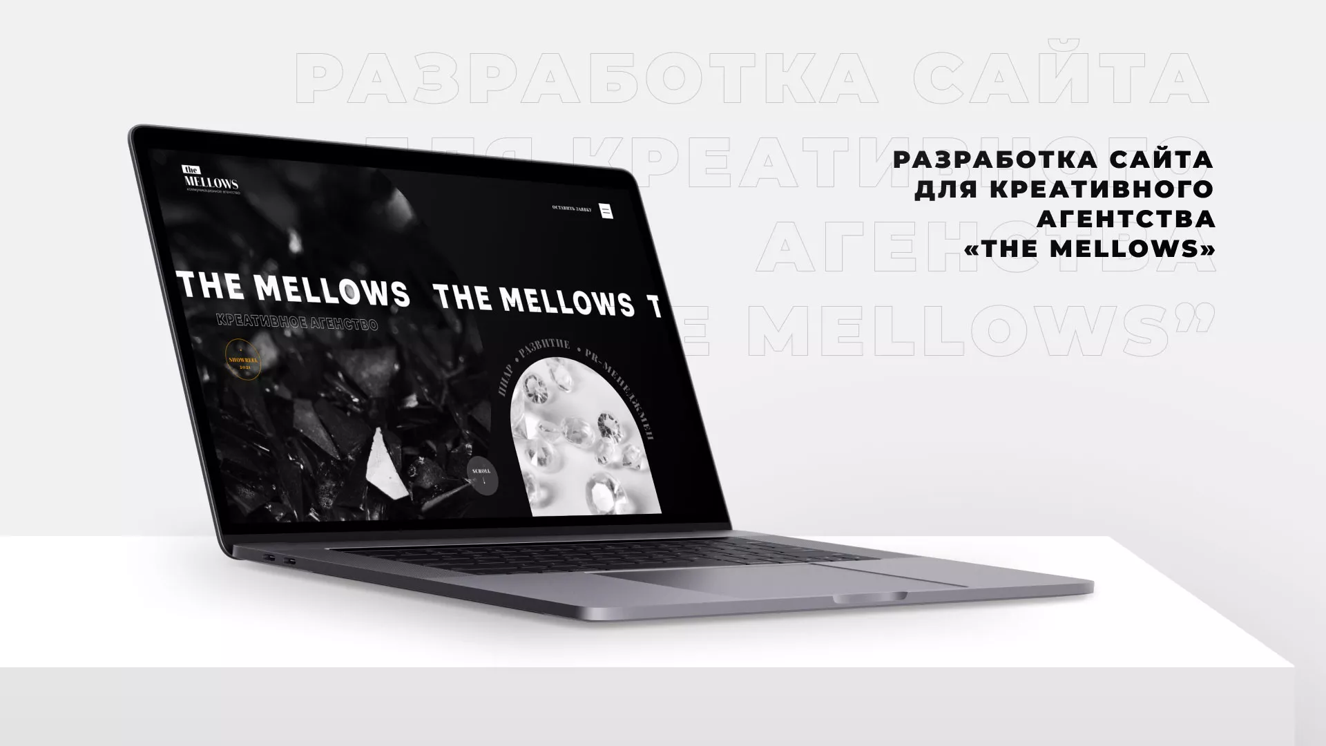 Разработка сайта креативного агентства «The Mellows» в Спас-Деменске