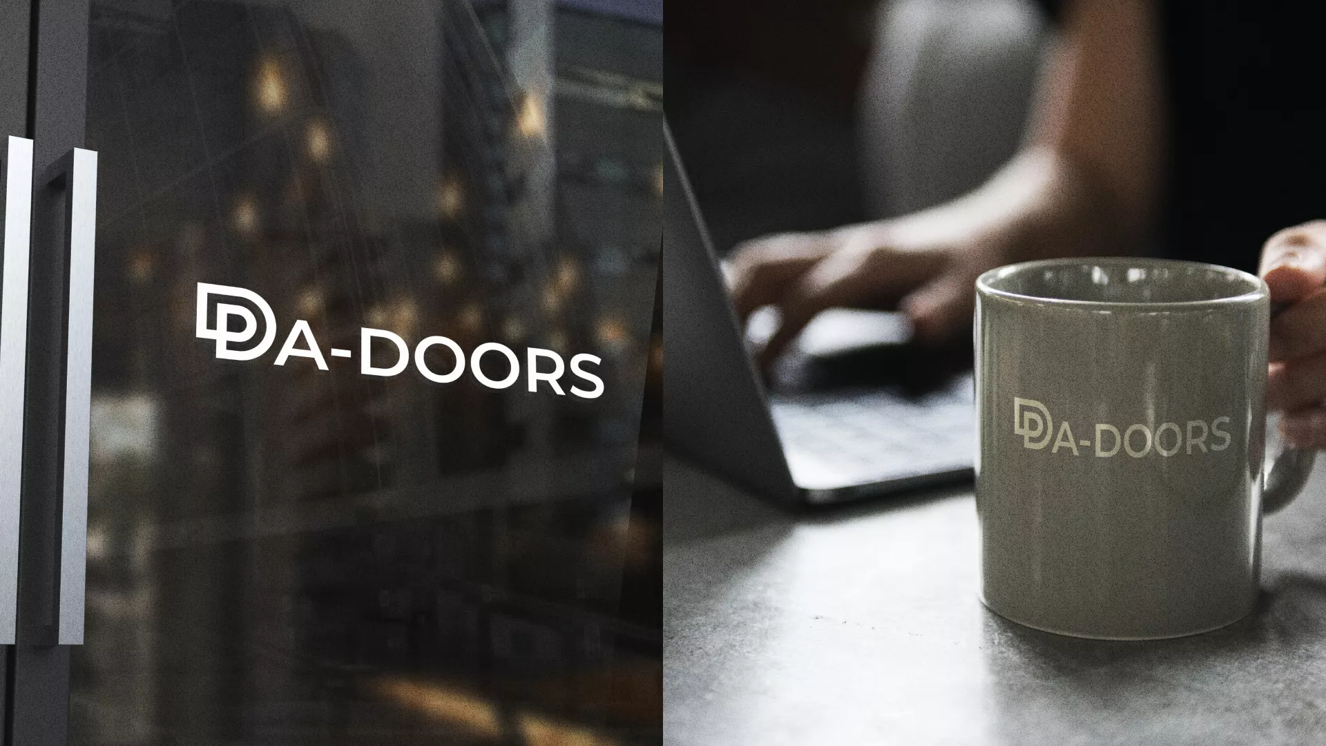Создание логотипа компании «DA-DOORS» в Спас-Деменске